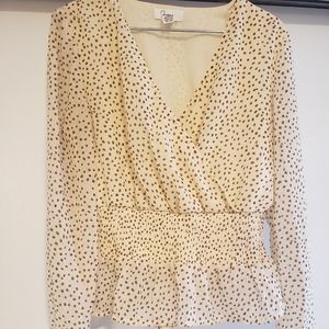 Japna peplum blouse XS